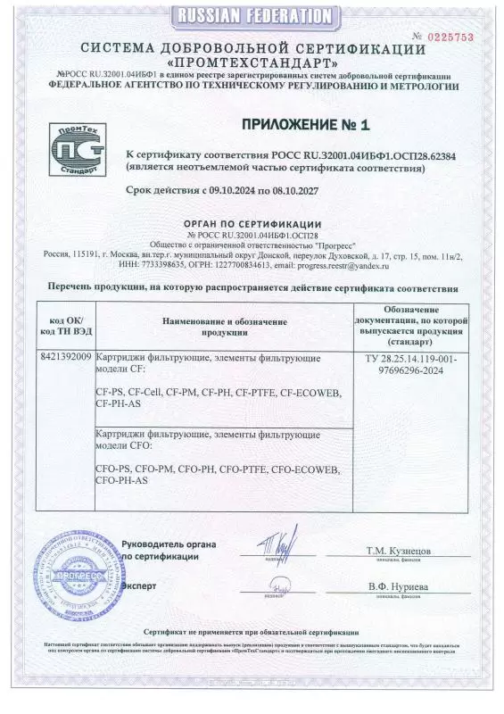 Приложение 1
